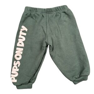 Zara Paw Patrol Pups‎ on Duty Olive Green Toddler Pants Size 3 Years 654